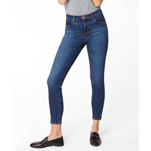 J BRAND Alana cropped skinny mid-rise jeans Size 24 - Picture 6 of 6